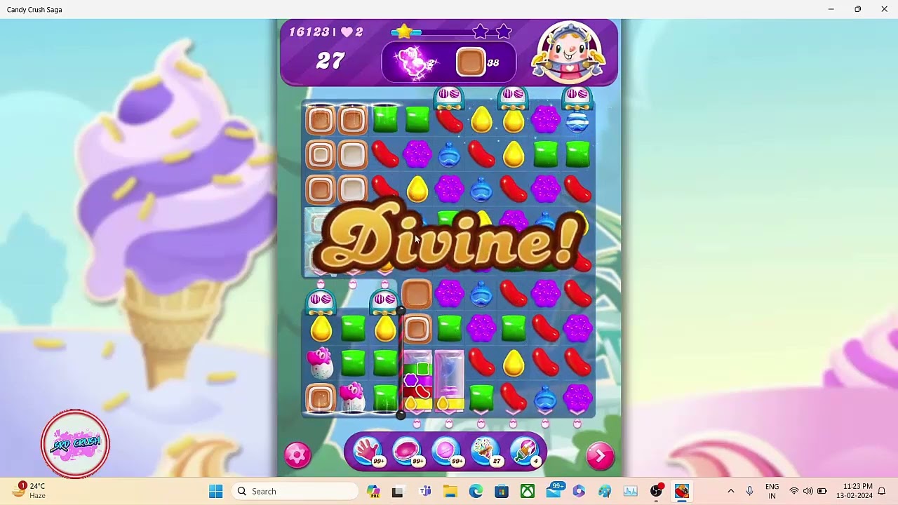 Candy Crush Saga Level 16123