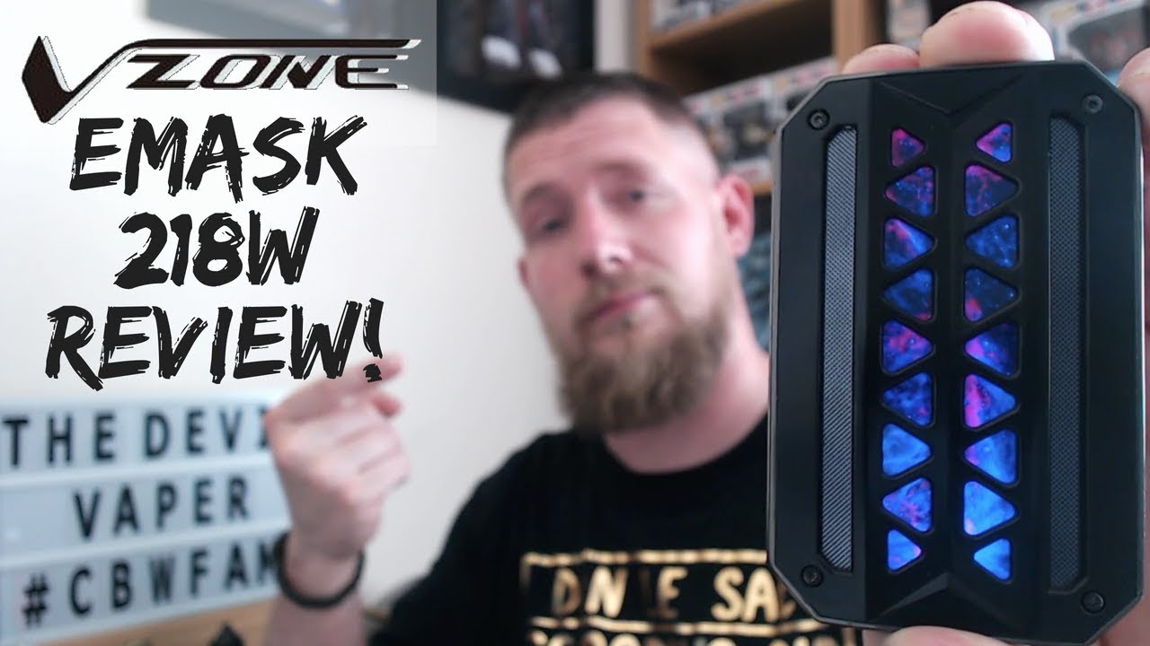Vzone eMASK 218w Box Mod Review