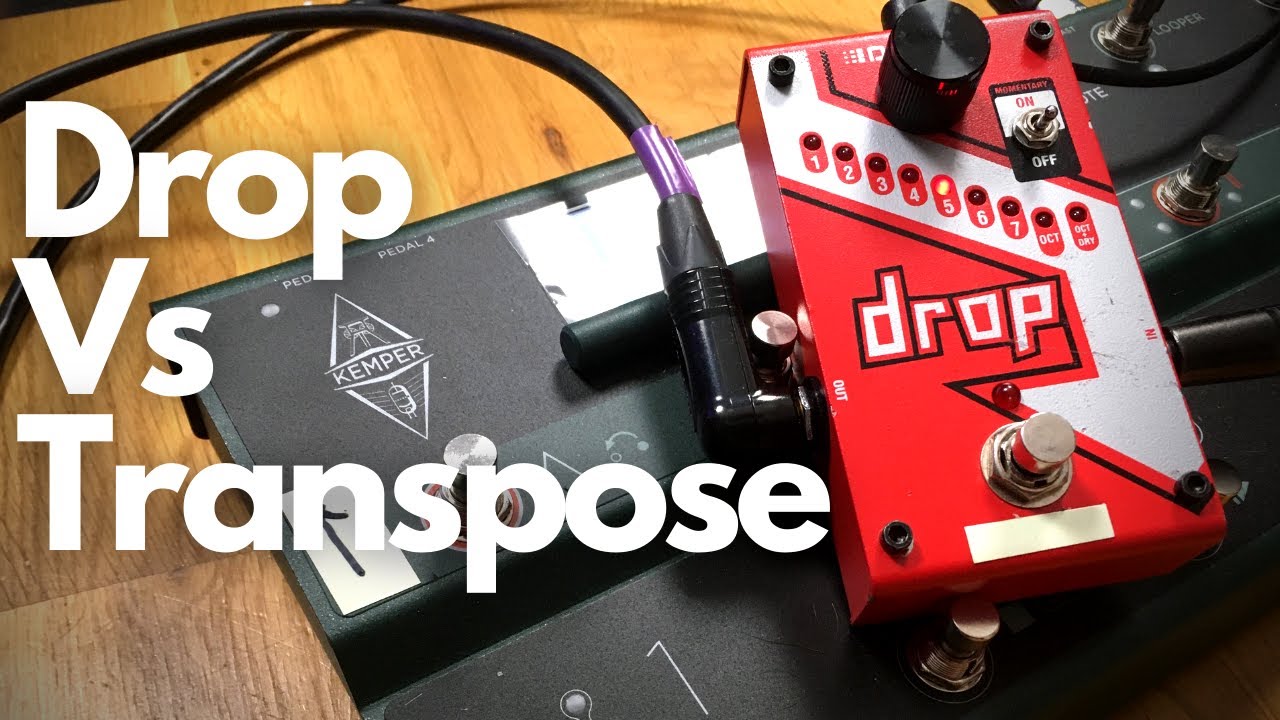 Digitech Drop против Kemper Transpose — сравнение настроек Drop