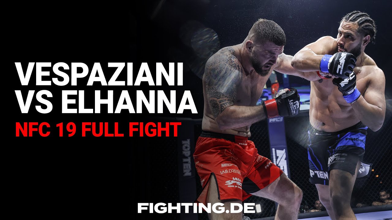 Schock für Frankfurt | Patrick Vespaziani vs. Zakaria Elhanna ➤ NFC 19 - FIGHTING
