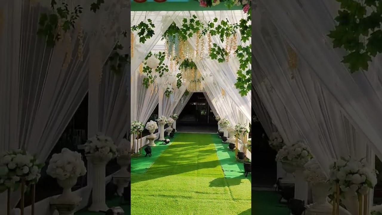 beautiful wedding pandal #pandal #wedding