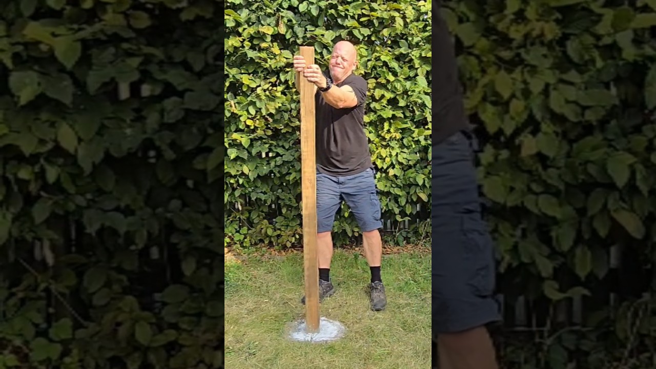Postcrete: The Future of DIY Fence Building? #fencebuild #fixitwithfowler #diy #construction