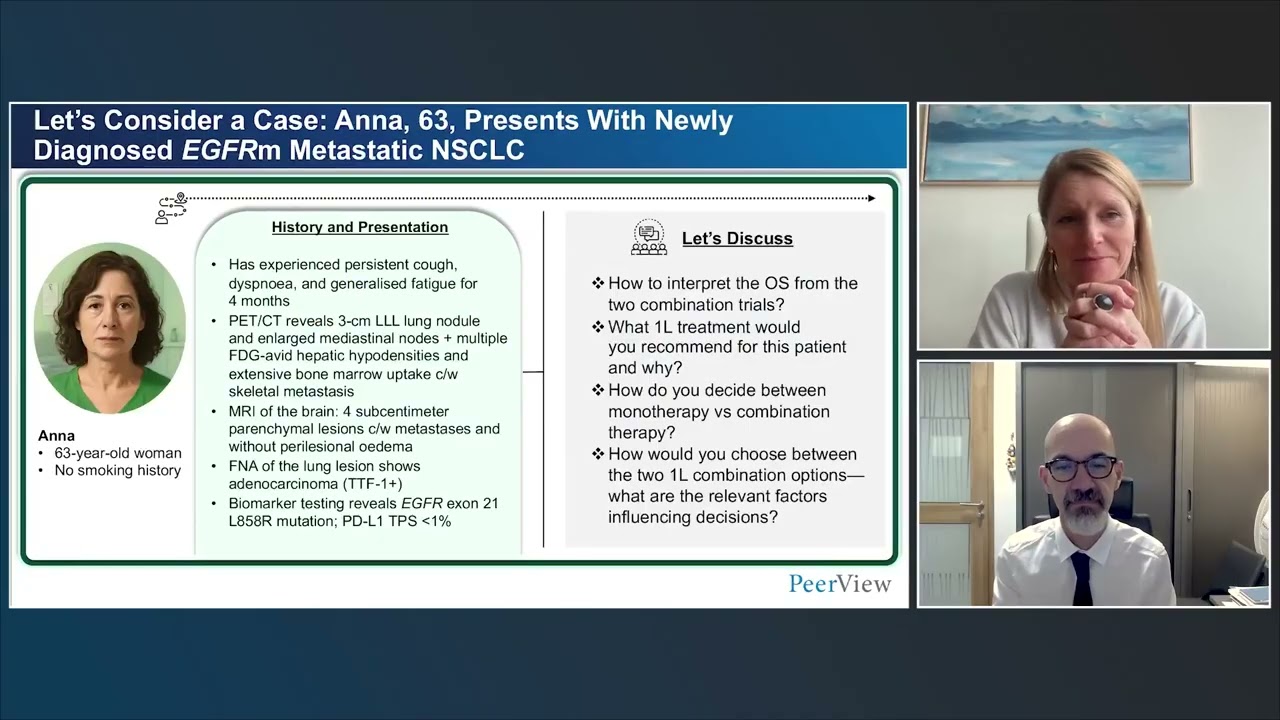 The Challenges of Choice in First-Line EGFRm NSCLC