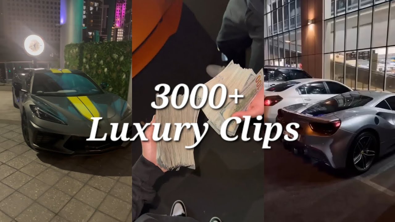 Free Luxury Lifestyle Clips/Videos For Edits || No Copyright