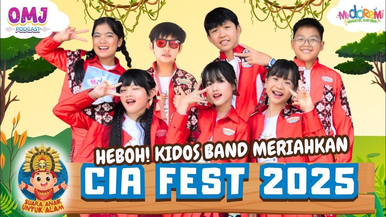 Группа Kidos на фестивале CIA FEST 2025, Суара #mydoremi #kidosband #OMJ #детскиепесни #kidsong