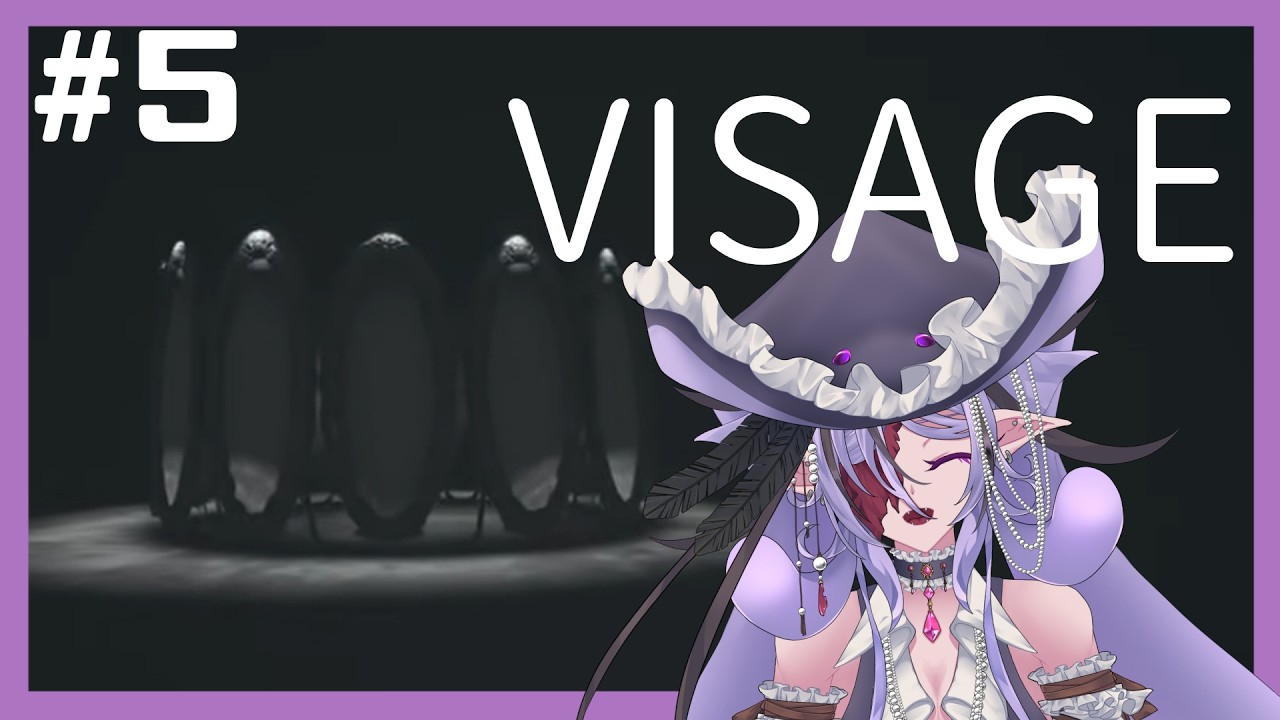 【VISAGE】怖すぎて頭おかしなるホラゲー #5 【#新人vtuber 】