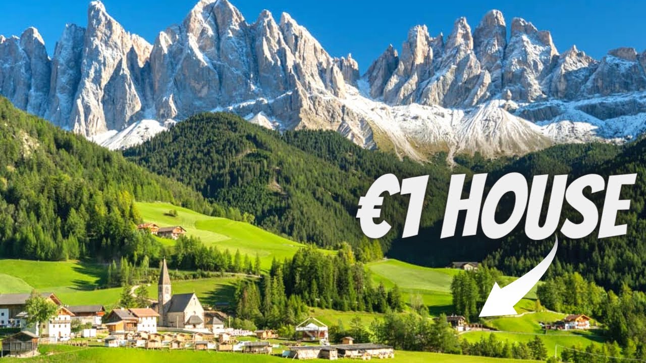 These Italian Towns are Selling Houses for €1