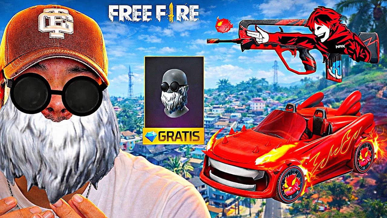 LA BARBA DEL VIEJO REGRESO! NUEVOS ITEMS- SUBIENDO A GRAN MAESTRO EN FREE FIRE #freefire