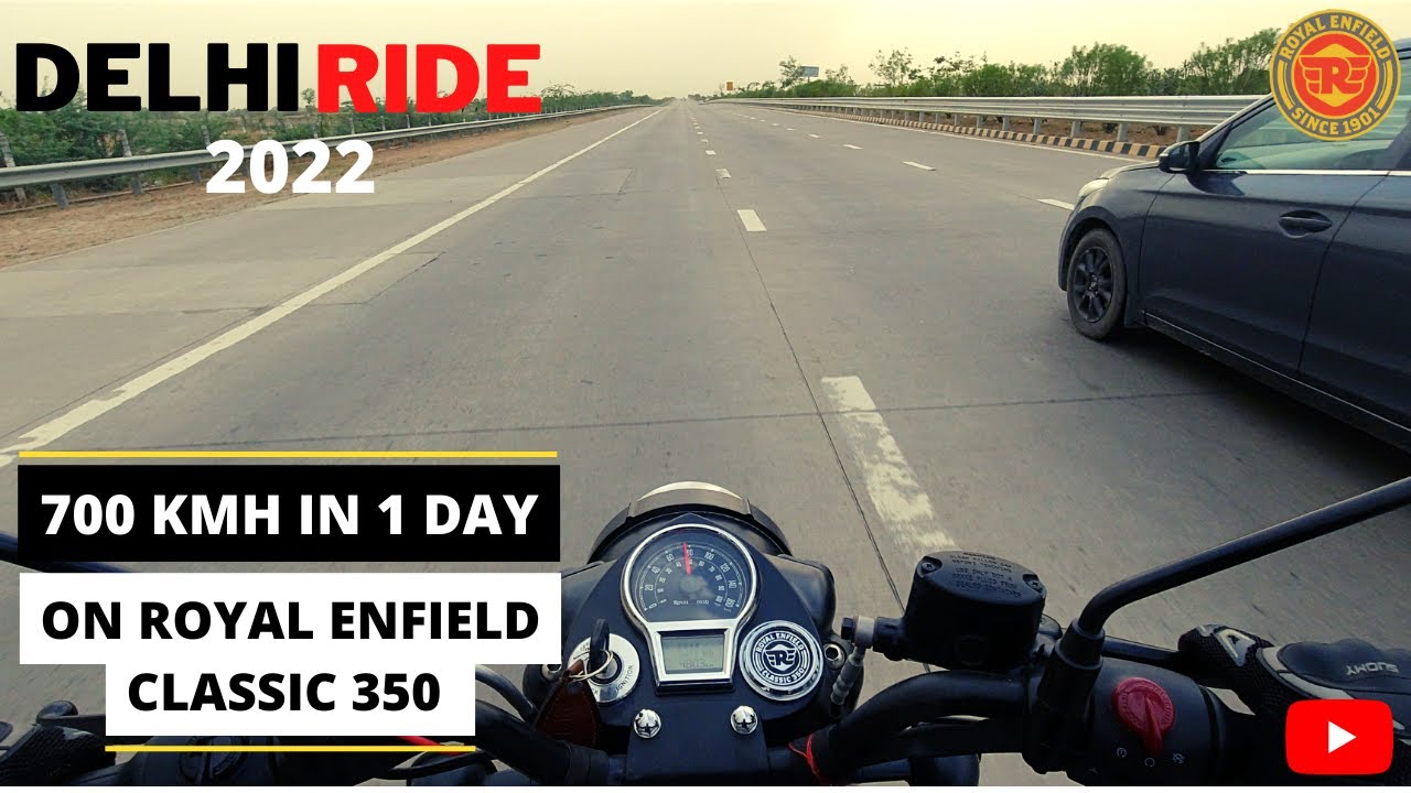 700 KM IN ONE DAY🥵| DELHI RIDE | ROYAL ENFIELD CLASSIC 350 REBORN | THE HO2 BIKER @TheUK07Rider