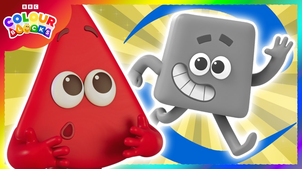 ¡Toma tus lápices y colorea a los Bloques de Colores! | Niños aprenden colores | Bloques de Colores