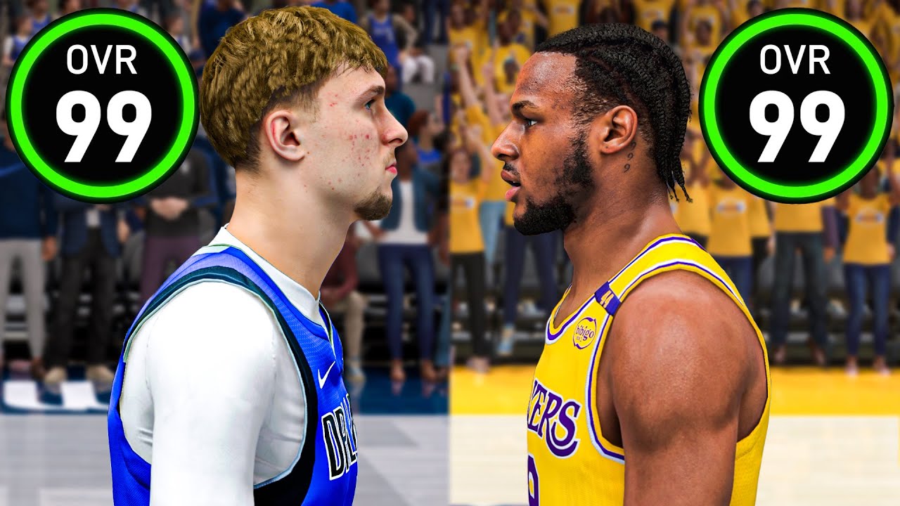 I Made Cooper Flagg and Bronny Rivals