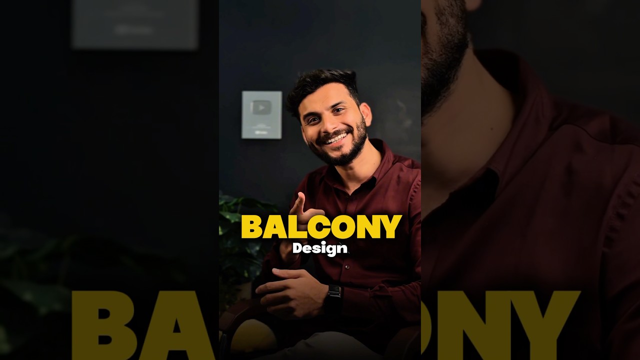 Balcony design l balcony design ideas l balcony makeover l balcony ideas #balconydesign