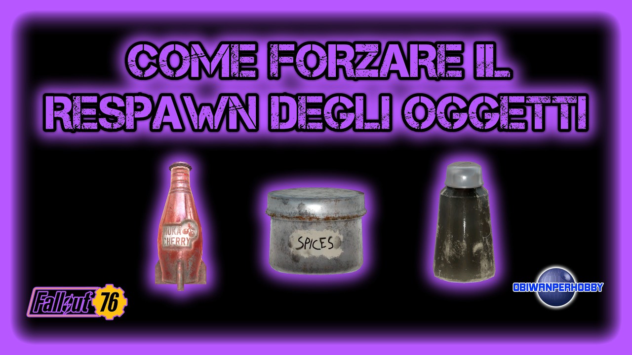 COME FORZARE IL RESPAWN DEGLI OGGETTI.  [FALLOUT 76 GAMEPLAY ITA 90]