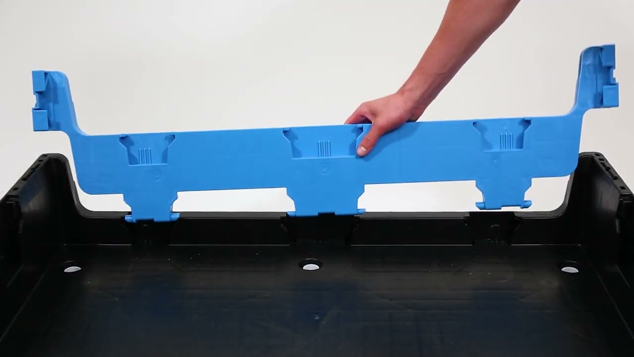 Montageanleitung für die faltbare Magnum Optimum Palettenbox | Transoplast GmbH