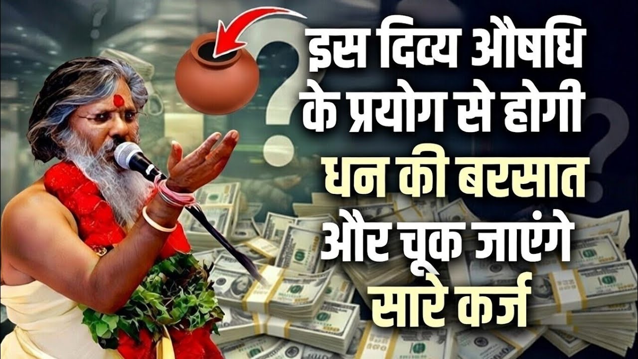 इस दिव्य औषधि के प्रयोग से होगी धन की बरसात और चुक जाएंगे सारे कर्ज | बसंत विजय जी महाराज 