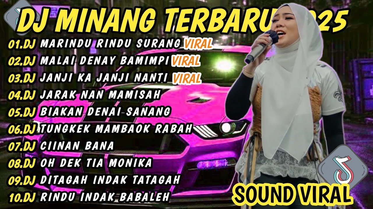 DJ MINANG TERBARU 2025 FULL BASS | VIRAL DJ MARINDU RINDU SURANG || MALAI DENAI BAMIMPI
