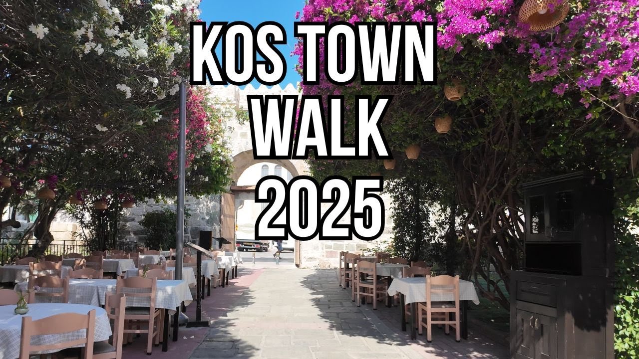 Kos Town Walk 2025 - EVERYTHING You Need to SEE!!!