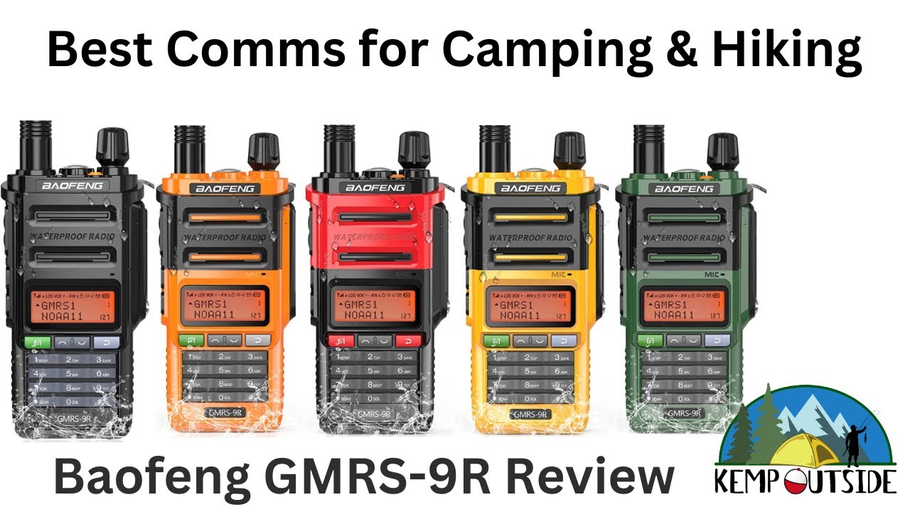 Baofeng GMRS-9R Radio Review | GMRS Radios | Best Comms for Camping, Hiking & Outdoor Use