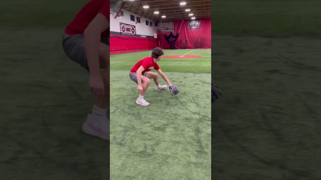 Making Backhanded Play At Shortstop In Our Elite Middle Infield Class ⚾️