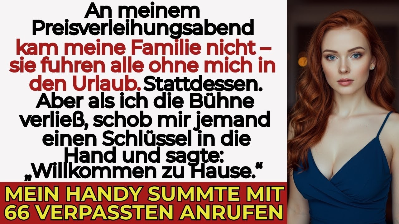 „Meine Familie ignorierte meine Preisnacht — doch der Schlüssel, den ich fand, veränderte alles“