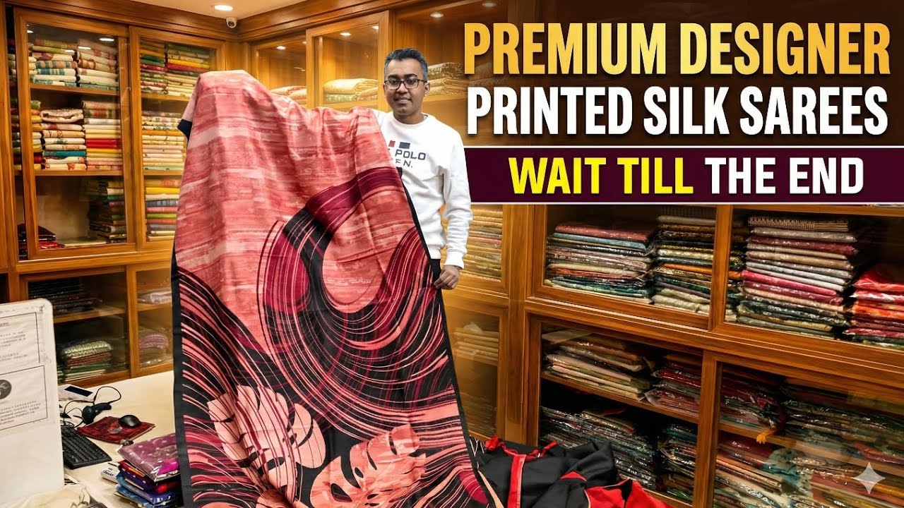 Designer Printed Silk Sarees With Price in Kolkata | Abarani Salt Lake Collection 2026| #boutique