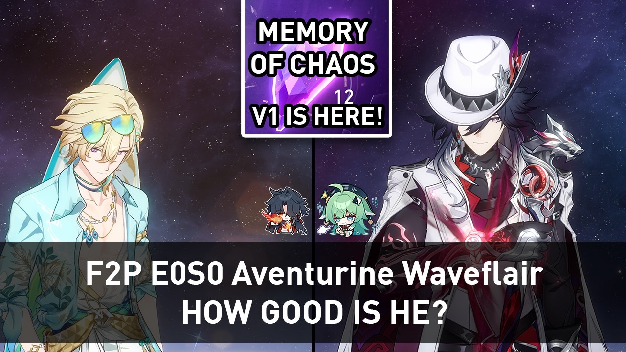 V1 IS HERE! | F2P E0S0 Aventurine Waveflair x E0S0 Ashveil | Honkai: Star Rail 4.5 Beta v1