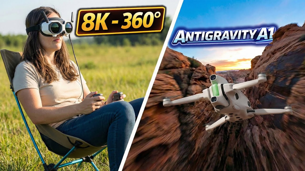 ANTIGRAVITY A1 | Todo lo MALO y lo BUENO del primer DRON 360