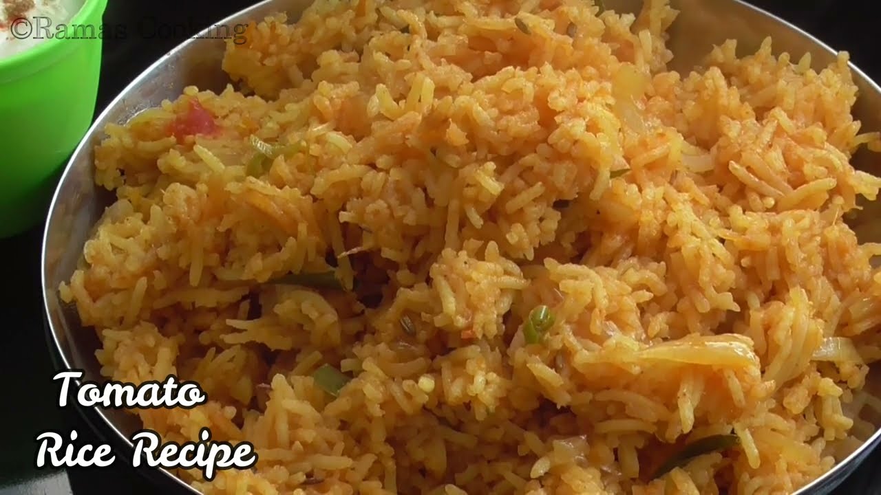 Tomato Rice | takkali sadam recipe| Tomato Pulao | Quick and Tasty Tomato annam/healthy lunch recipe