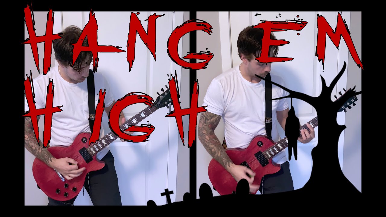 My Chemical Romance - Hang 'Em High GUITAR COVER by ROD