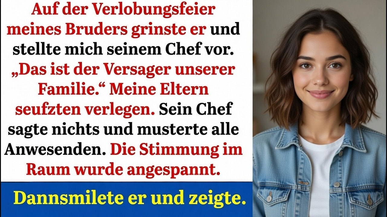 „Das ist der Versager der Familie“ – dann lächelte sein Chef und sagte nur ein Wort