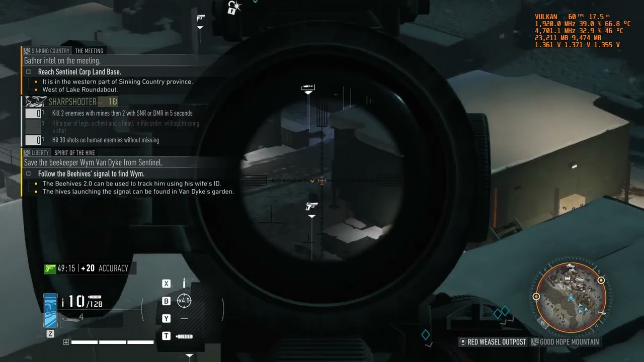 SHARPSHOOTER 18 - Hit 30 shots on human without missing #BREAKPOINT