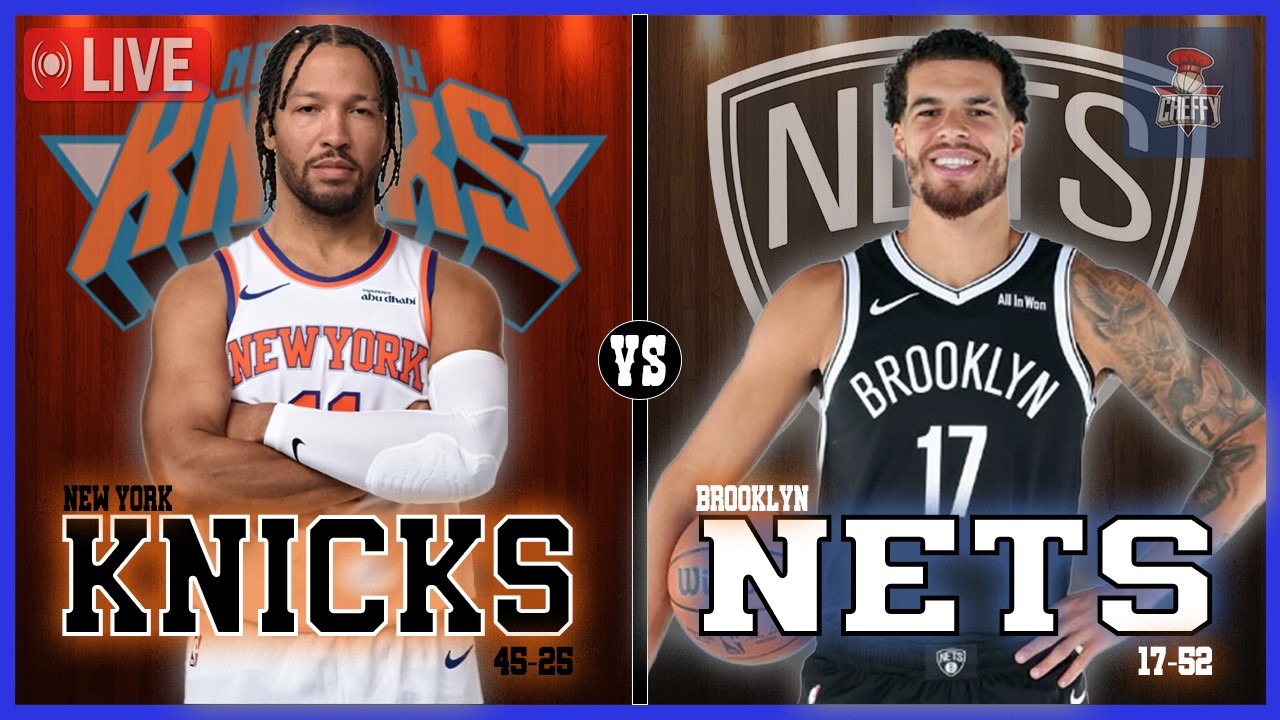 New York Knicks VS Brooklyn Nets LIVE Play-By-Play | Pre and Post Game Coverage!