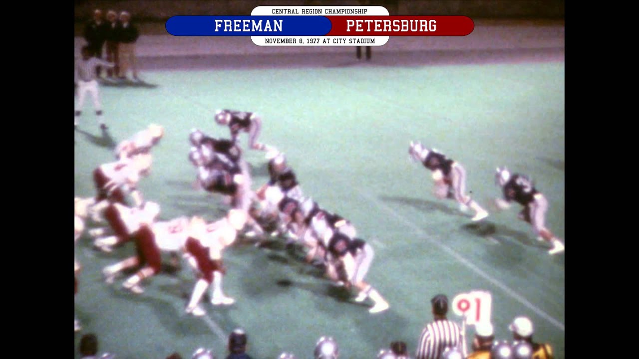Freeman vs Petersburg - 11/8/1977 - Central Region Championship (color)