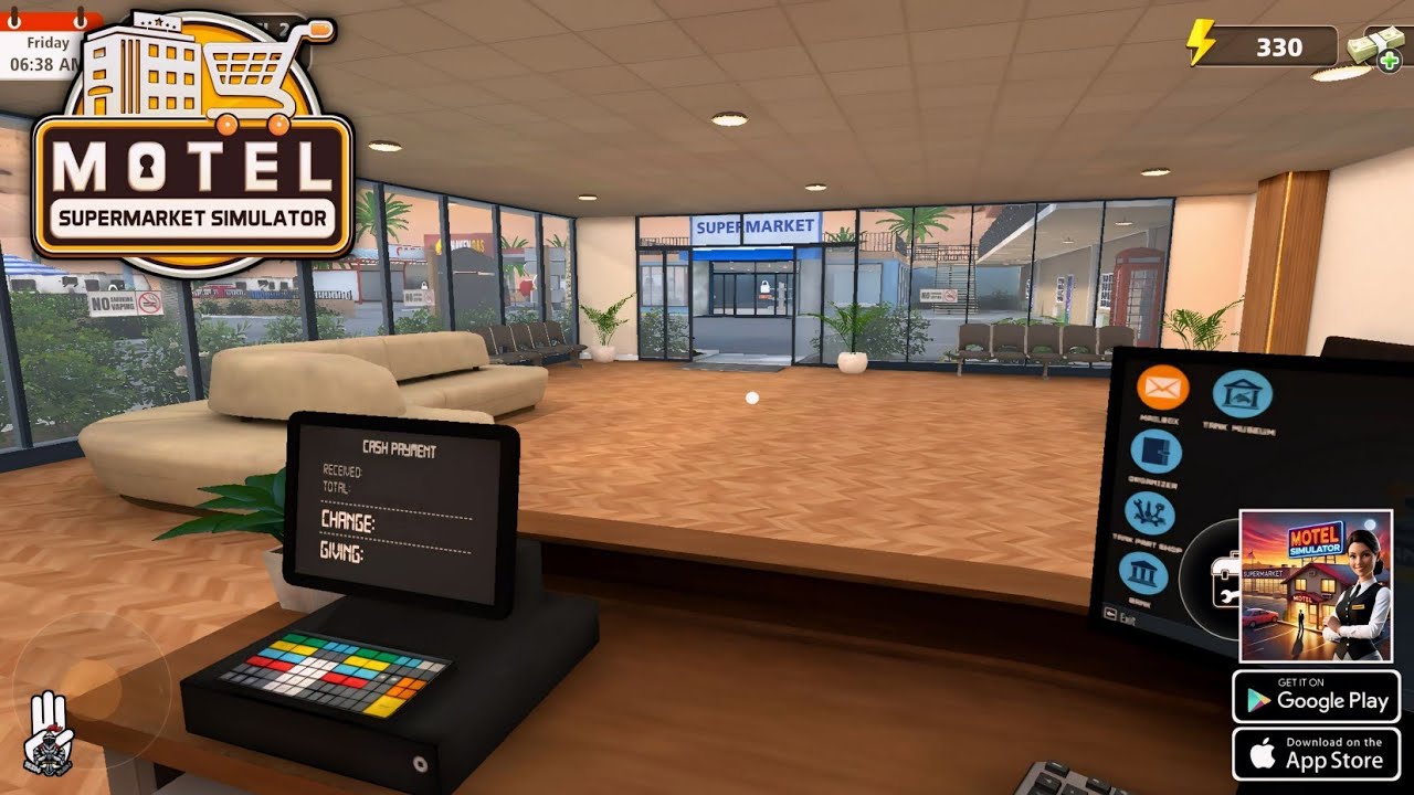 Supermarket & Motel Simulator (Mega Update) Android Gameplay