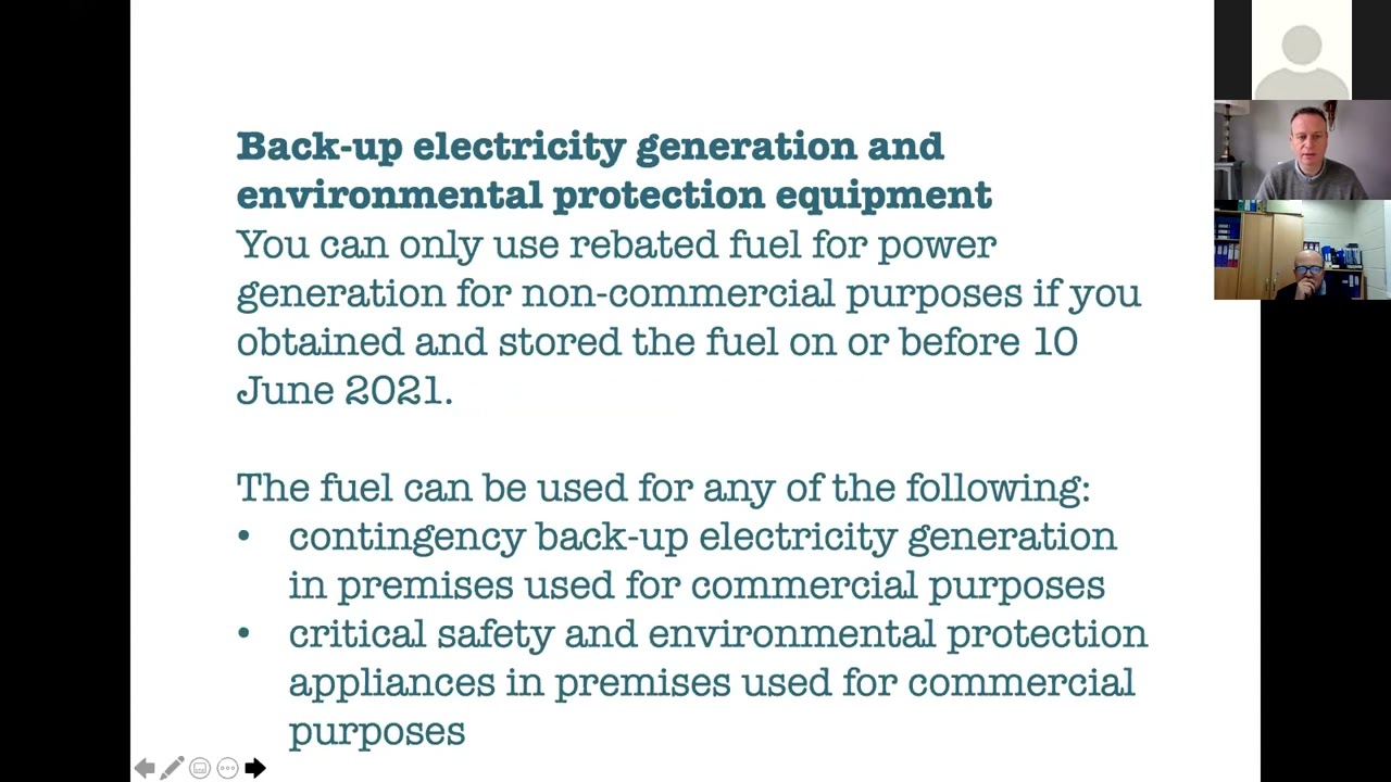Manufacturing NI Webinar- End of the rebate on Red Diesel