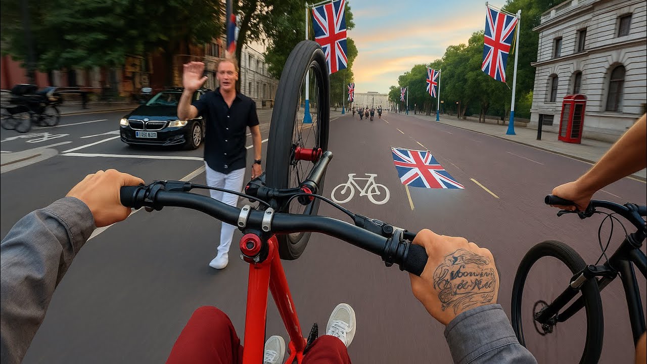 (POV) Wheelies Through the Streets Of London!