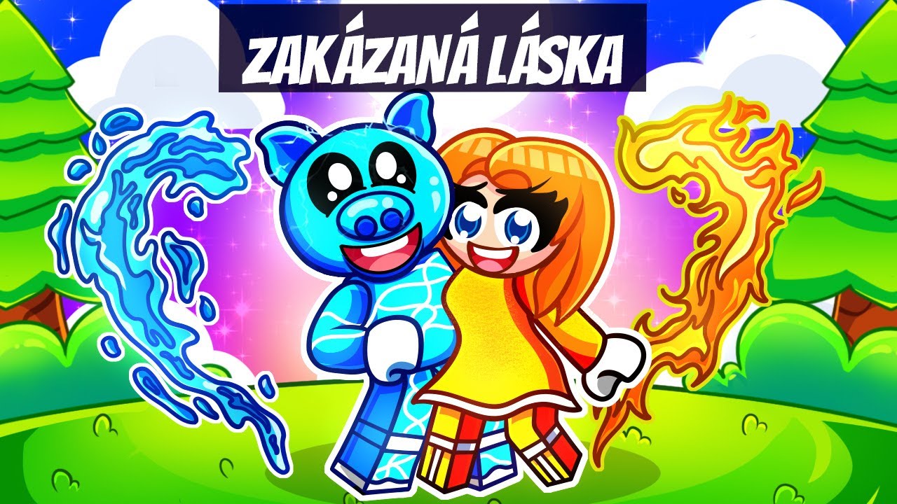 Zakázaná ELEMENTÁLNÍ LÁSKA v Robloxu...