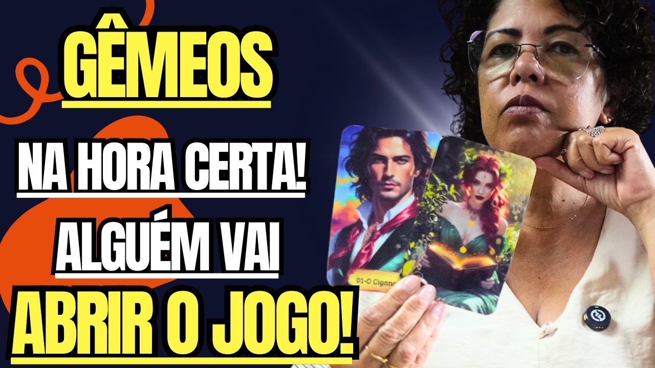 GÊMEOS - ANTES DO MÊS ACABAR -  ESSA CONFISSÃO MUDA SUA HISTÓRIA!