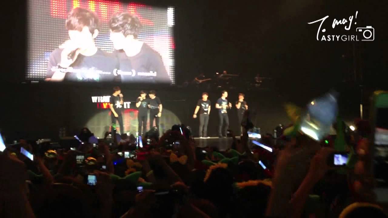 130408  RAK TER Thai song - WTII tour in Bangkok