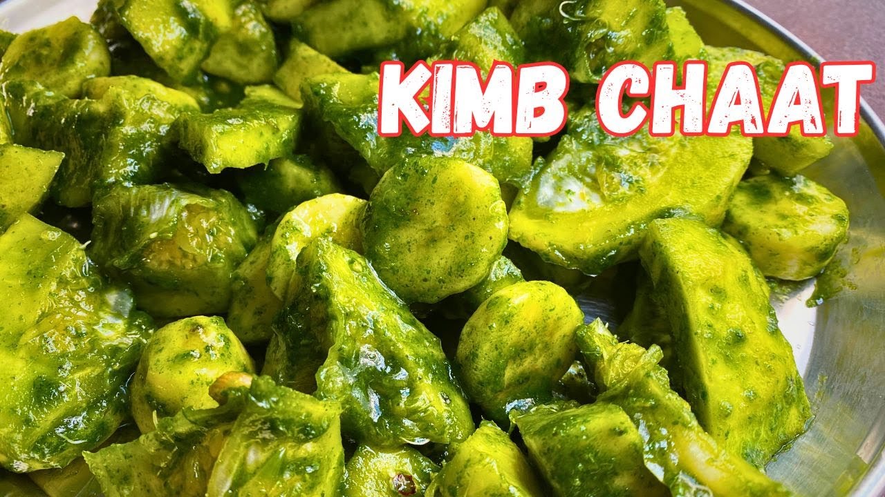 Winter Special Kimb Chaat Recipe | Jammu Famous Dhuni Wali Kimb Chaat | Quick , Tangy & Healthy