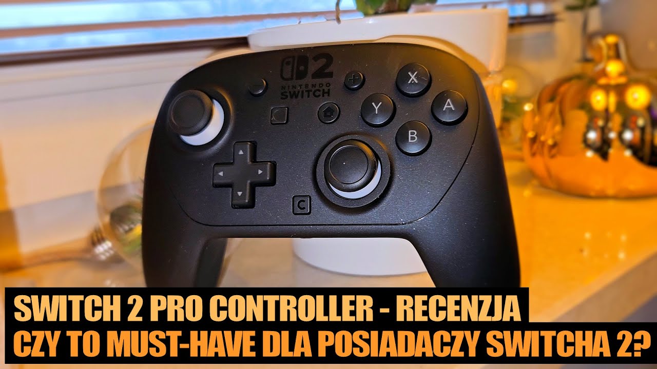 Switch 2 PRO CONTROLLER - bardzo drogi, ale czy najlepszy? - recenzja oficjalnego pada Nintendo