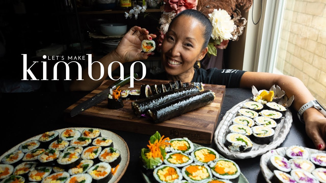 Making the Trader Joe’s kimbap because they're sold out! #kimbap #koreanfood #cookingvlog