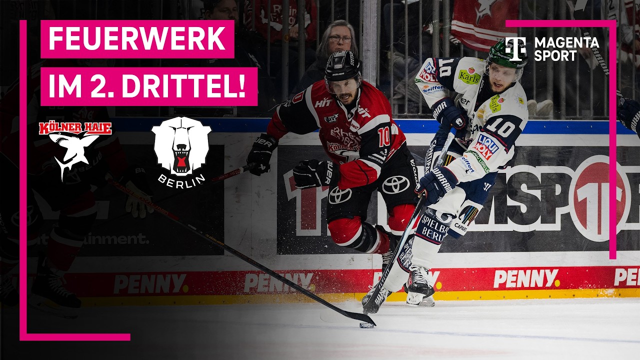 K&ouml;lner Haie - Eisb&auml;ren Berlin | PENNY DEL Playoffs, Halbfinale | MAGENTA SPORT