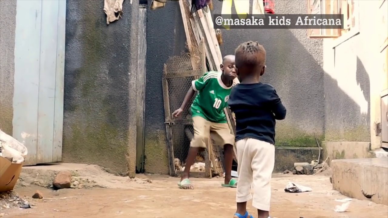 Ni&ntilde;os felices Dancing Video 4  Masaka Kids Africana  Dance Choreography  100&macr;roDance
