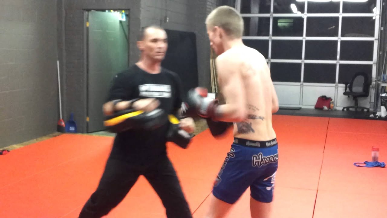 Josh Harley Muay thai padwork