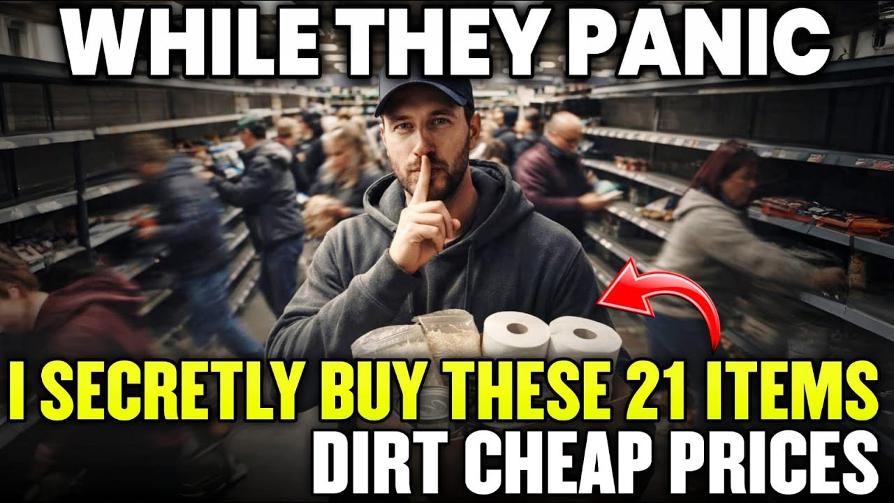I Quietly Stockpile These 21 Dirt Cheap Survival Items (While Everyone Else Panics)