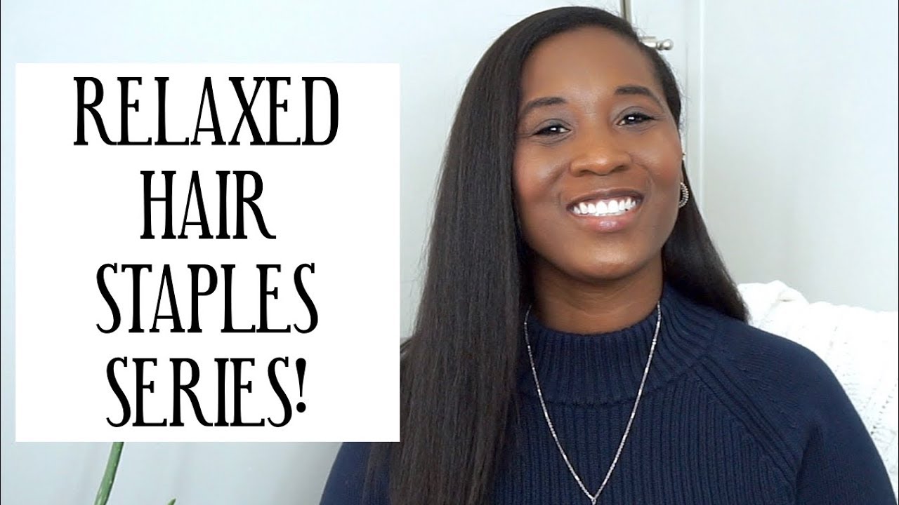 MY HOLY GRAIL LEAVE-IN'S FOR RELAXED HAIR ! I RELAXED HAIR STAPLES SERIES!