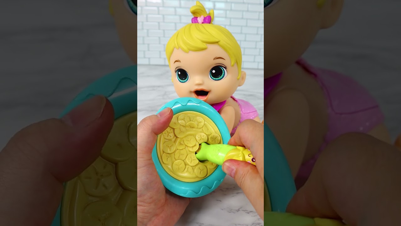 Satisfying with Unboxing & Review Miniature Banana Set Toys Kitchen Video | ASMR Videos