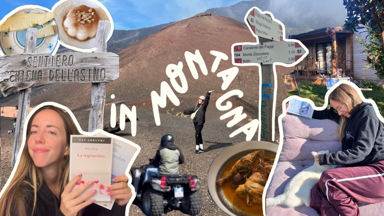 WEEKEND DI RELAX E LETTURE NELLA NATURA ⛰📖🍂 | Vlog Etna Nord - In montagna in Sicilia
