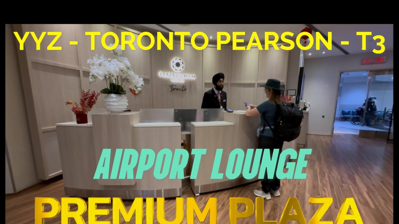 Plaza Premium Lounge Toronto Pearson T3